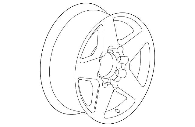 9598089 WHEEL, ALLOY