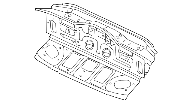 5273A028 Деталь CROSSMEMBER