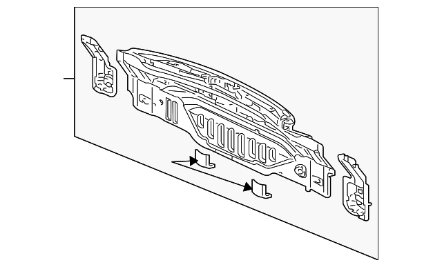 5281A250 Деталь REAR BODY PANEL