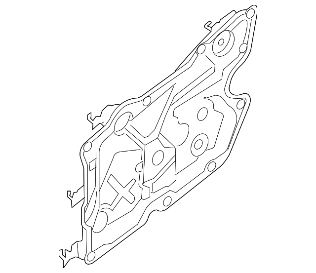 80774-JA000 Деталь INNER PANEL, RIGHT