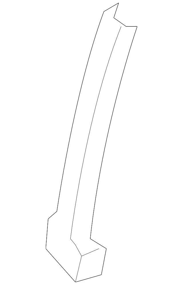 80214-JA000 Деталь SASH CHANNEL, RIGHT