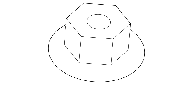6104725AA ECM NUT