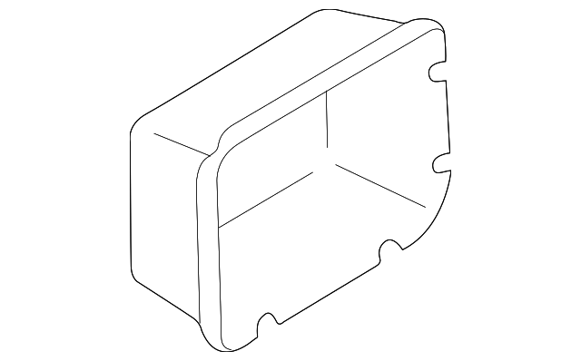 MR763791 Деталь BOX, RIGHT