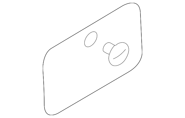 MR763796 Деталь LID, RIGHT