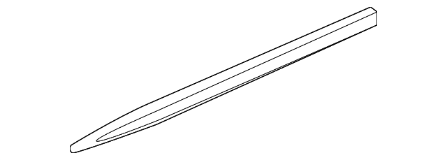 20902217 Деталь BODY SIDE MLDG, LEFT