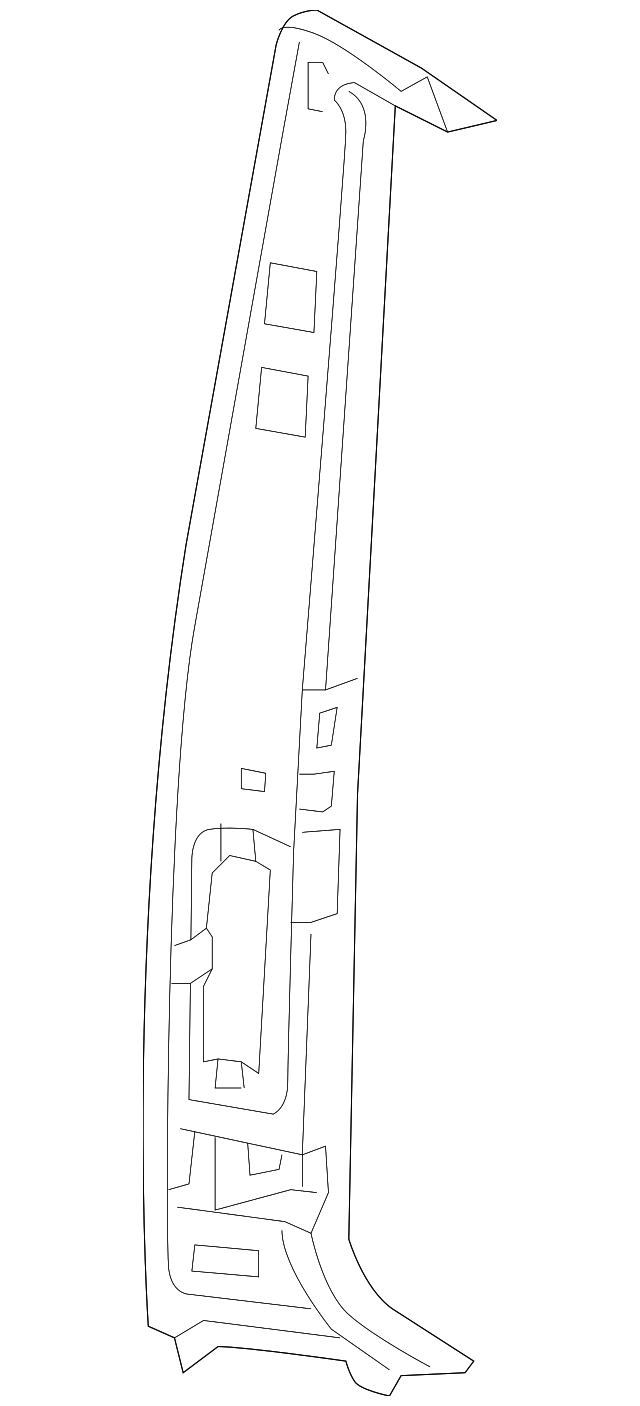 5104178AA Деталь CORNER PILLAR, RIGHT