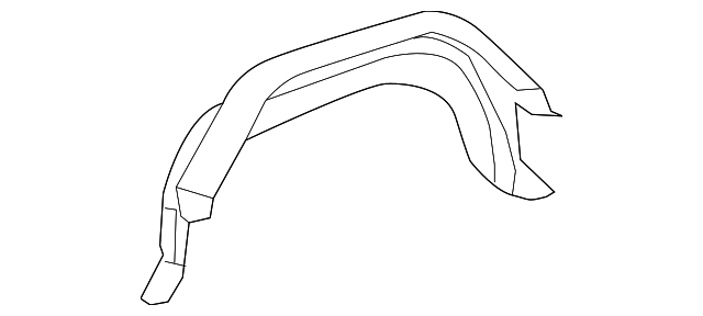 5121865AA Деталь WHEELHOUSE, RIGHT