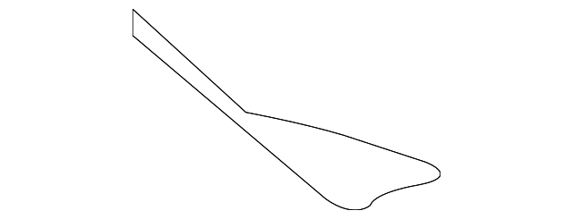 5018456AC Деталь LOWER PANEL, RIGHT