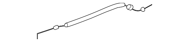 68104172AA LOCK CABLE, RIGHT