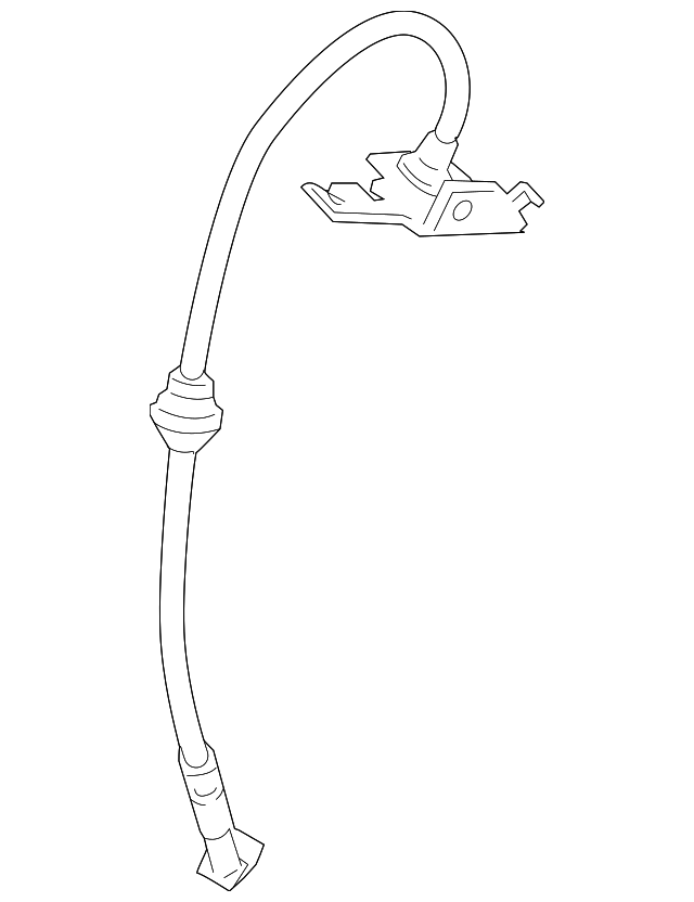 92265259 BRAKE HOSE, RIGHT