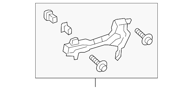 69204-53020 Деталь HANDLE BASE, LEFT