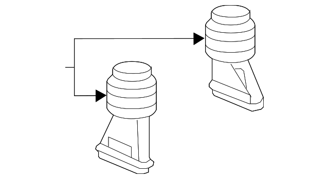 13262128 Деталь ADAPTER, LEFT