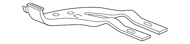13372442 Деталь REAR DUCT, RIGHT