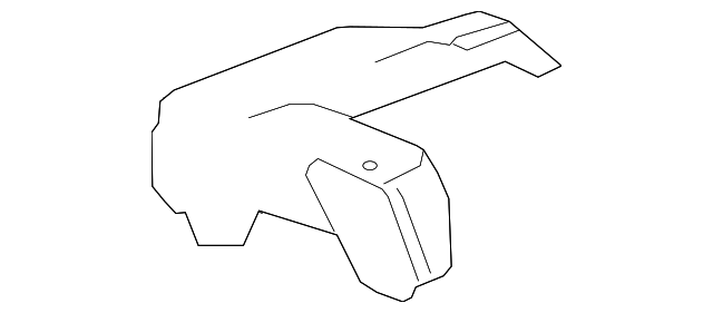 22814029 Деталь OUTLET DUCT, RIGHT