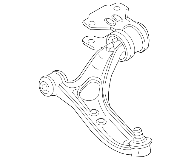 CV6Z-3K050-A Деталь KNUCKLE COVER, RIGHT