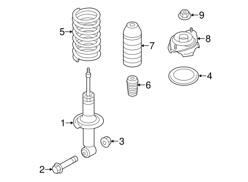 FR-S STRUTS & COMPONENTS