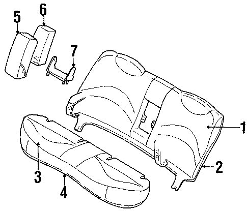 Crown Victoria REAR SEAT