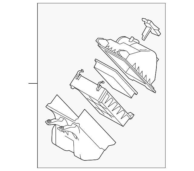 17700-31792 AIR CLEANER ASSY