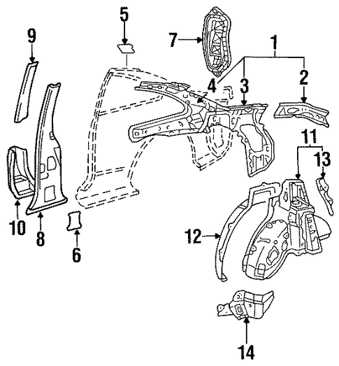 Celica INNER STRUCTURE 2