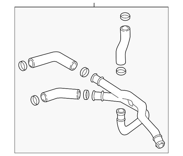 AJ03-14-520F Деталь OIL COOLER LINE