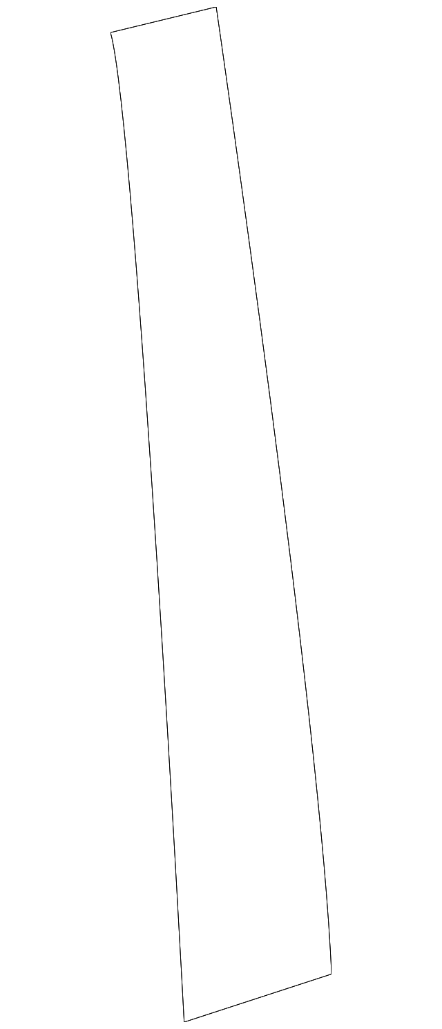 75755-02040 FRAME MOLDING, RIGHT