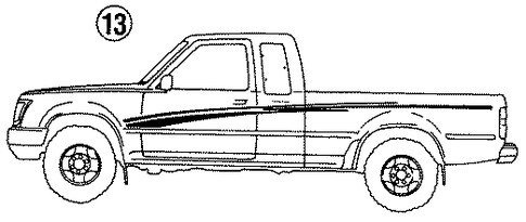 Pickup STRIPE TAPE 5