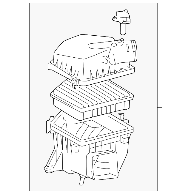 17700-31642 AIR CLEANER ASSY