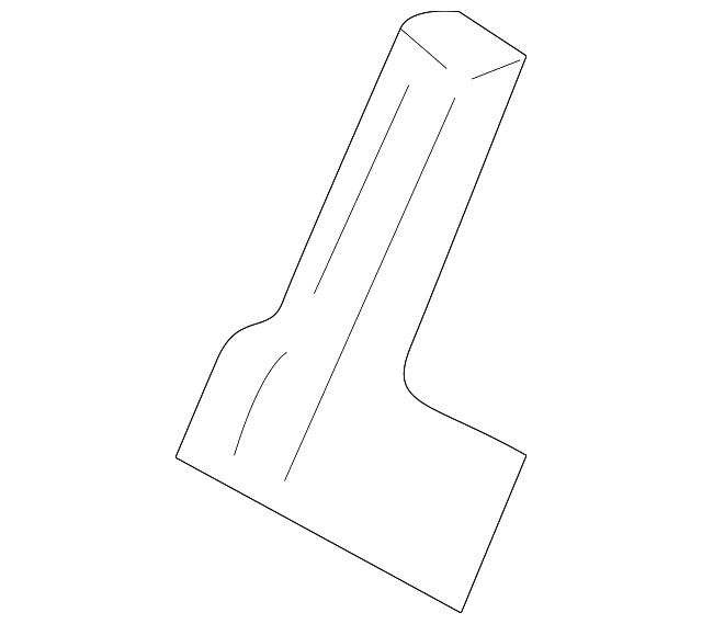 71663-35010 Деталь SEAT BACK COVER PAD