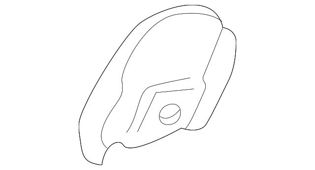 71843-35010-B0 Деталь COVER, RIGHT