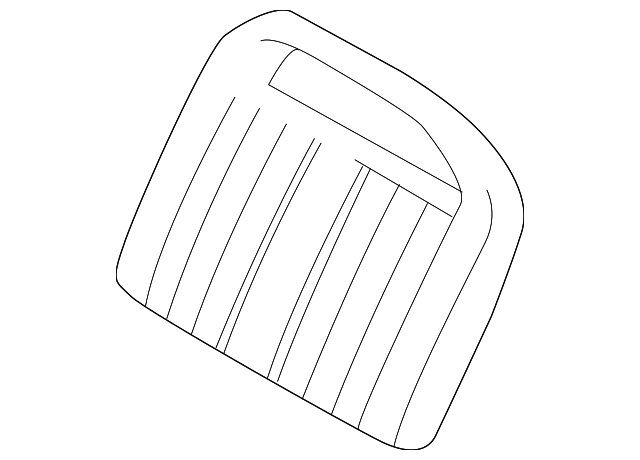 71077-35630-E2 Деталь SEAT BACK COVER