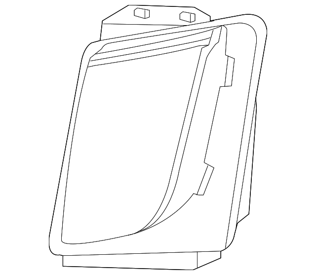 22988387 Деталь DAYTIME RUN LAMP, LEFT