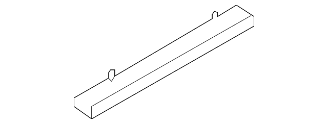 64370XA02A Деталь RAIL COVER