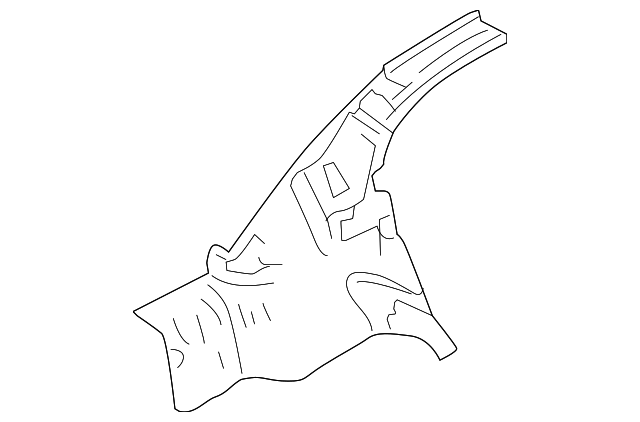 5073258AF Деталь REAR SECTION, RIGHT