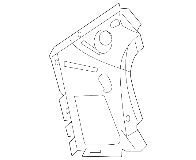 4814853AC Деталь REINFORCEMENT, LEFT