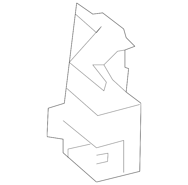 82673-21060 Деталь JUNCTION BLOCK LOWER BRACKET