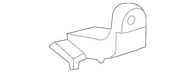 82673-21050 Деталь JUNCTION BLOCK UPPER BRACKET, LEFT