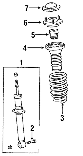LS400 SHOCKS & COMPONENTS 2