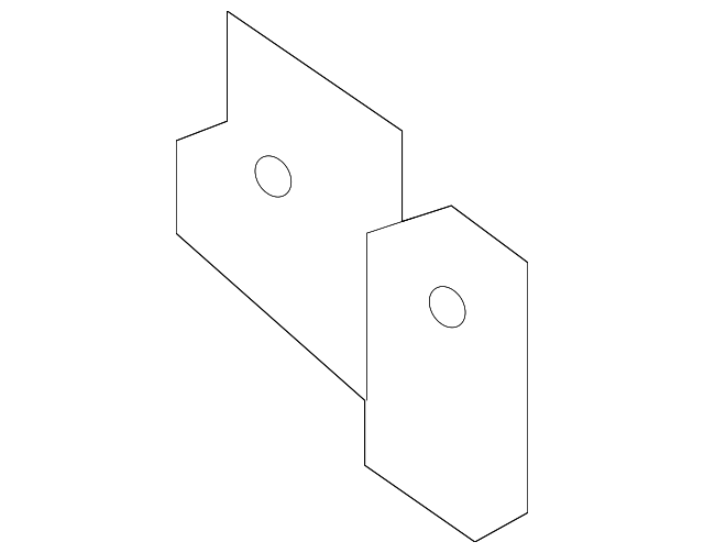 64115-1R000 SIDE BRACKET, LEFT