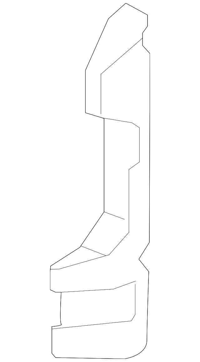 29134-1R510 AIR GUIDE, RIGHT