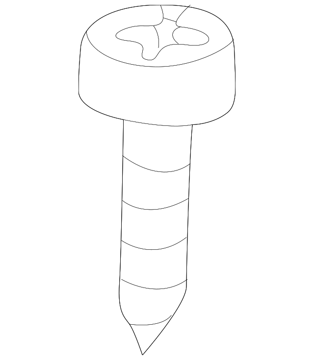 N-902-357-01 Деталь LICENSE LAMP SCREW, RIGHT