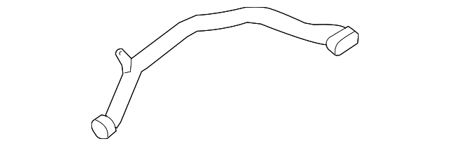 278117S000 Деталь DEFROSTER DUCT, RIGHT