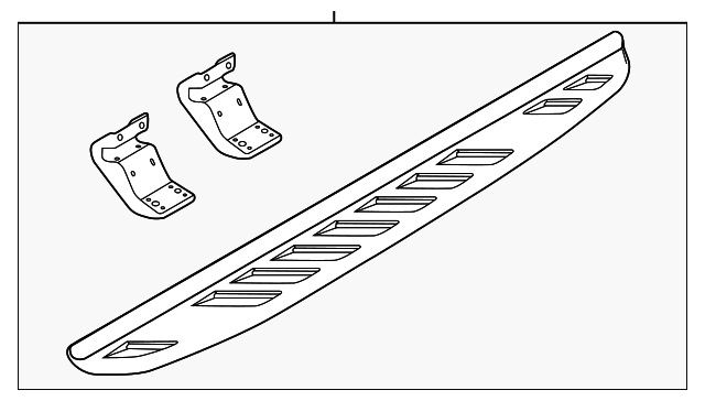 AL3Z-16450-BC Деталь RUNNING BOARD, RIGHT