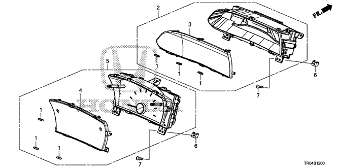 ELECTRICAL / EXHAUST / HEATER / FUEL/METER (NS) for 2012 Honda CIVIC SEDAN #1