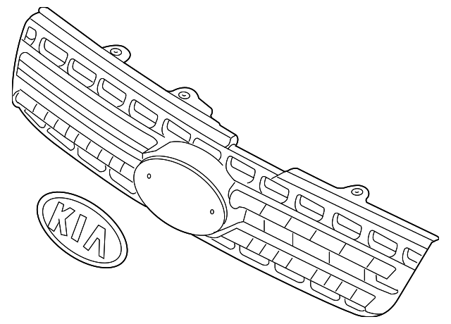 86350-1F040 Деталь GRILLE ASSY