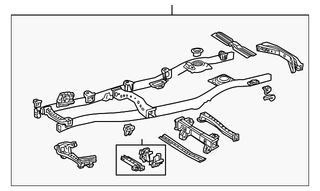 51001-6C590 Деталь FRAME ASSY