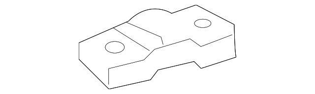 51941-60090 Деталь CROSSMEMBER BRACKET, LEFT
