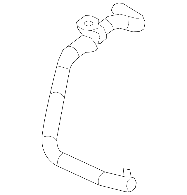 5058394AG Деталь UPPER HOSE