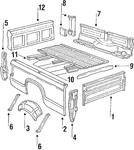 F-250 PICK UP BOX 2