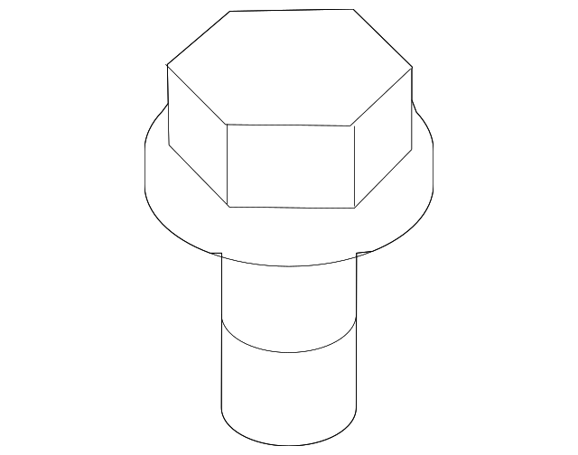 01121-0038U Деталь REAR BODY PANEL BOLT
