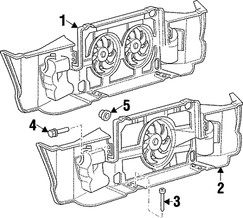 Viper RADIATOR SUPPORT